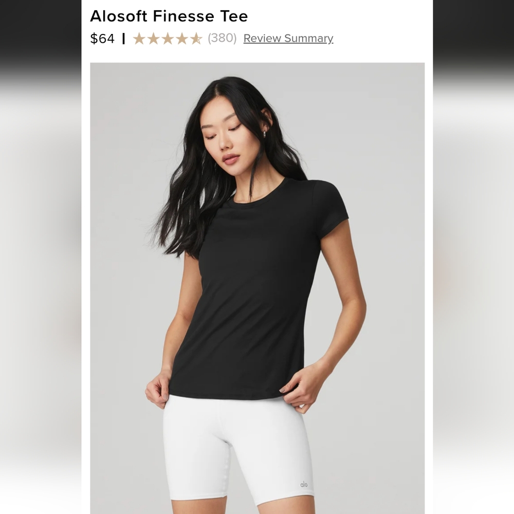 Alosoft Finesse Tee